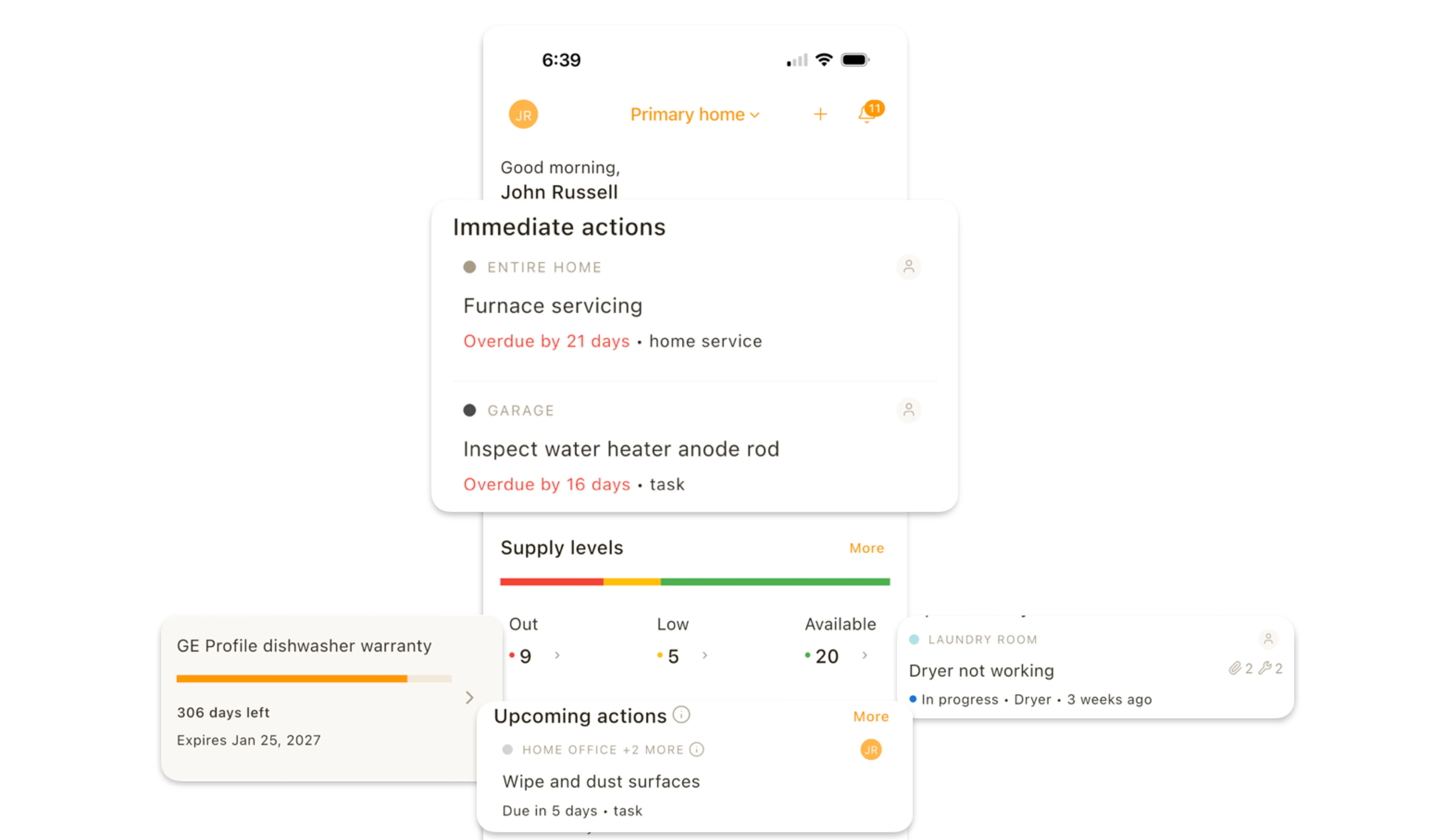 Homellow home system overview